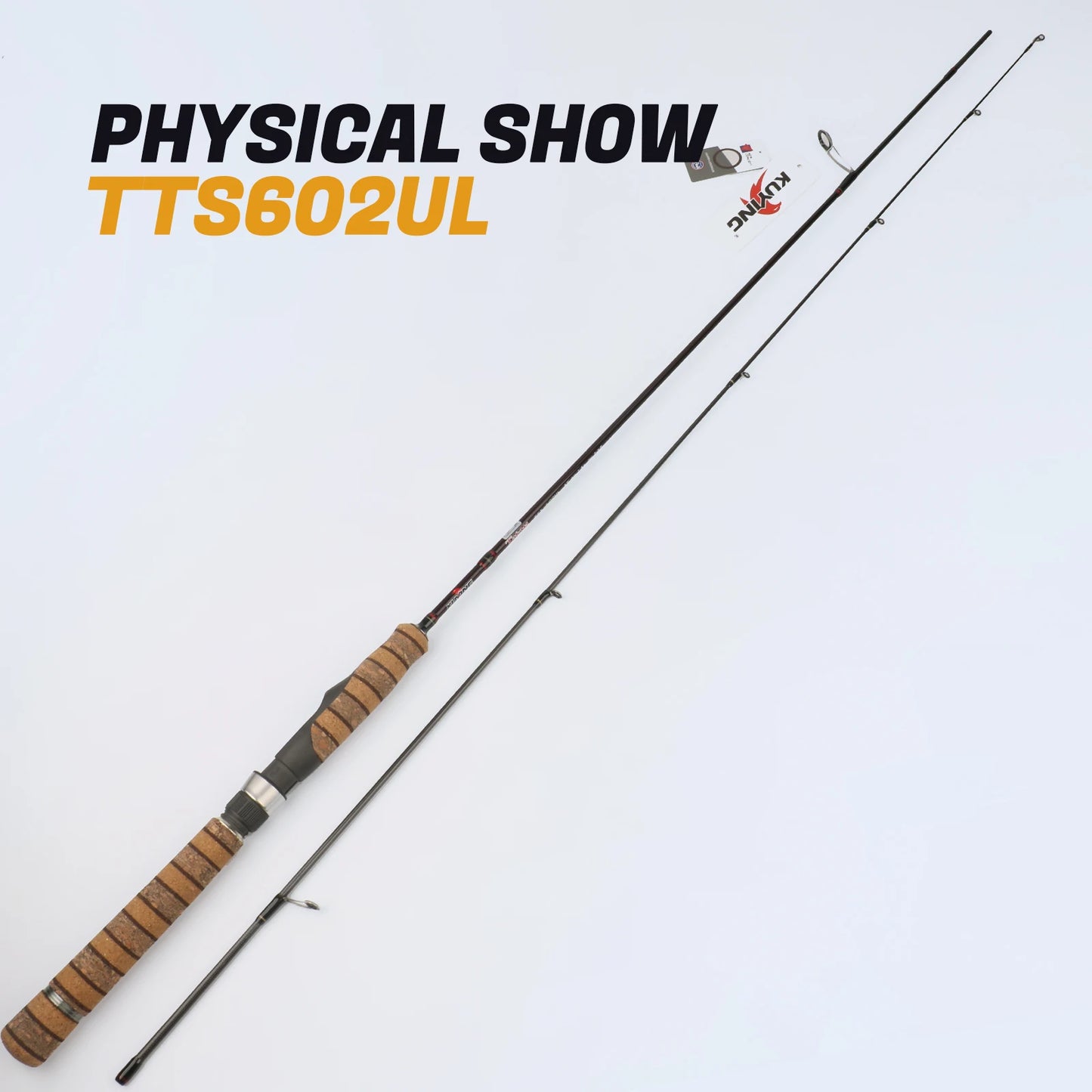 KUYING TETON  5'2" 6' 6'3" 6'4"6'2" 6'6" Fishing Rod Lure Cane Spinning Casting FUJI Carbon 1-4g 0.8-3g 2-10g M-Fast bfs