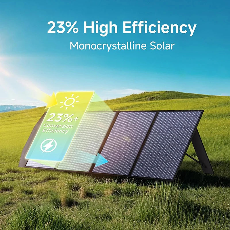 ALLPOWERS Foldable Portable Solar Panel 400W / 200W / 140W / 100W / 60W Solar Generator Charger & Solar Output for Power Station